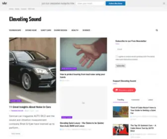 Elevatingsound.com(Home 1) Screenshot