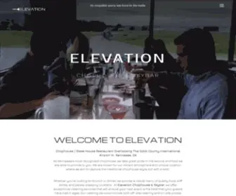 Elevationatlanta.com(Elevation Chophouse) Screenshot