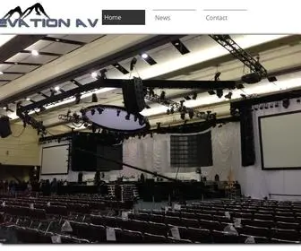 Elevationav.com(Elevation Audiovisual) Screenshot