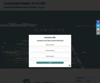 Elevationhealth.com(Chiropractor in Plantation) Screenshot