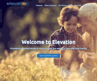 Elevationhhh.com(Elevation Hospice) Screenshot