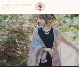 Elevationhive.com(Elevation Hive Online School for Energy Medicine) Screenshot