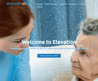 Elevationhospiceutah.com(Elevation Hospice) Screenshot