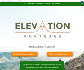 Elevationmtg.com(The Letson Group) Screenshot