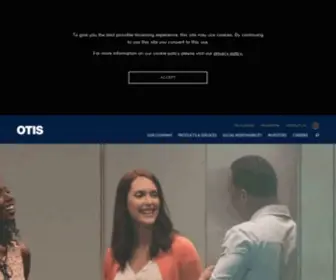 Elevator.com(Otis Elevator Company) Screenshot