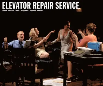 Elevator.org(Elevator Repair Service) Screenshot