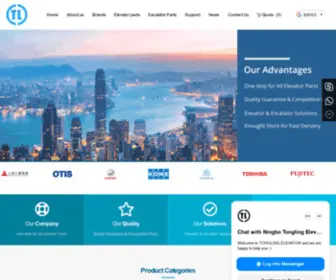 Elevatorparts-China.com(Brands) Screenshot