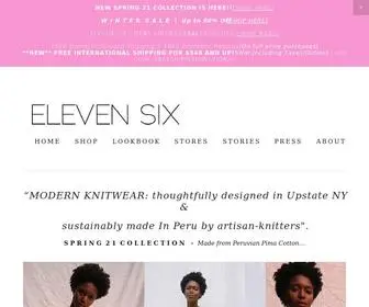 Eleven-Six.co(ELEVEN SIX) Screenshot