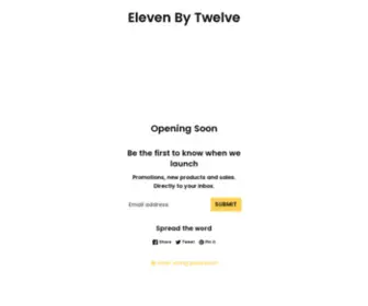 Elevenbytwelve.com(Elevenbytwelve) Screenshot