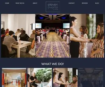 Eleveneventsbbg.com(WordPress) Screenshot