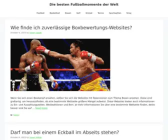 Elevenfootball.org(Das Beste im Fußball) Screenshot