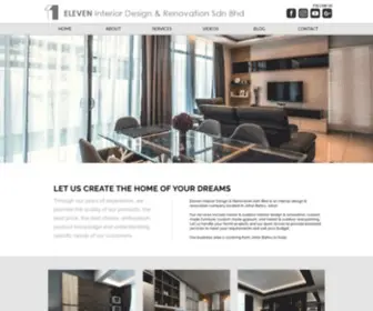 Eleveninterior.com.my(Eleven Interior Design & Renovation Sdn Bhd) Screenshot