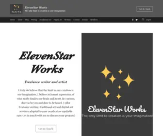 Elevenstarworks.com(Freelance Writer) Screenshot