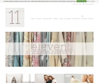 Eleventheshop.com(Eleven the Shop) Screenshot