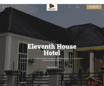 Eleventhhousehotel.com(Eleventh House Hotel and Suites) Screenshot