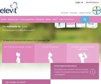 Elevit.de(Mit Elevit®) Screenshot