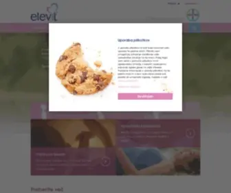 Elevit.si(Vitamini in nasveti za nosečnice) Screenshot