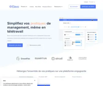 Elevo.fr(Transformez vos modes de travail pour une entreprise plus agile) Screenshot