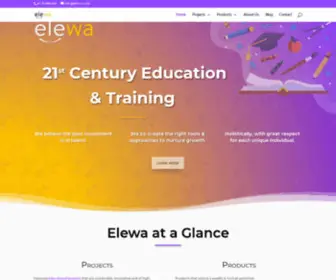 Elewa.education(Your Partner in 21st Century Education & Training) Screenshot