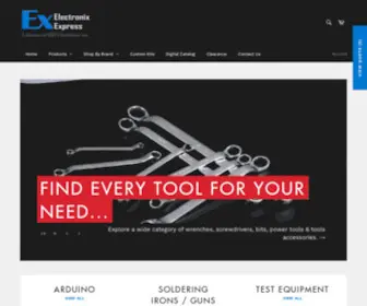 Elexp.com(Electronix Express & RSR Electronics Inc) Screenshot