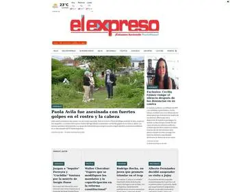 Elexpresodesalta.com.ar(El Expreso de Salta) Screenshot