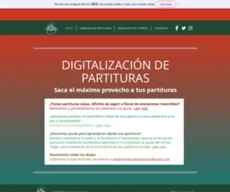 Elexprimidordepartituras.com(Digitalización) Screenshot