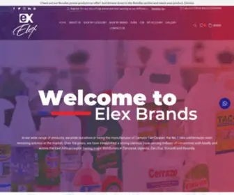 Elexproducts.com(Elex Products) Screenshot