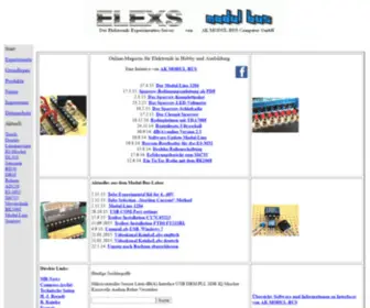 Elexs.de(Der Elektronik Experimentier Server) Screenshot