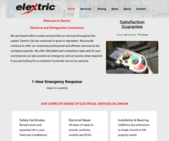 Elextric.co.uk(Elextric Ltd) Screenshot