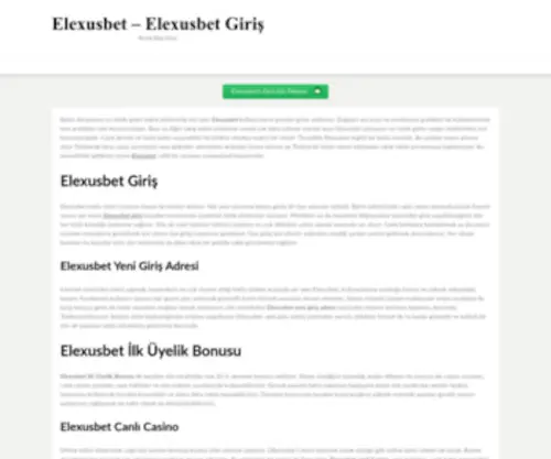 Elexusbet162.com Screenshot
