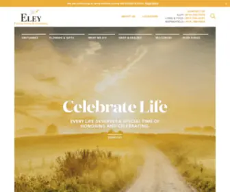 Eleyfuneralhomeandcrematory.com(Eley Funeral Home & Crematory) Screenshot