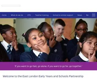 Eleysp.co.uk(East London Early Years and Schools Partnership) Screenshot