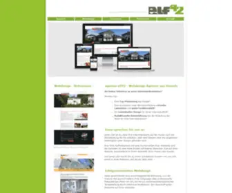 ELF42.de(Webdesign agentur elf42) Screenshot