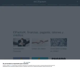 Elfactork.com(Pagarés) Screenshot