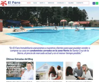 Elfaroinmobiliaria.com.bo(El Faro Inmobiliaria) Screenshot