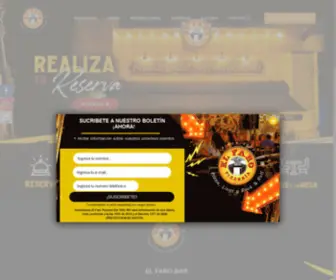 Elfaropizzabar.com(Vive una experiencia de Rock 'n Roll en vivo) Screenshot