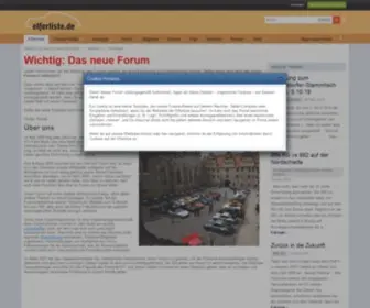 Elferliste-Service.de(Elferliste Service) Screenshot