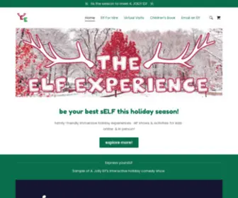 Elfexperiencela.com(Come express yoursELF Dec. 16th) Screenshot