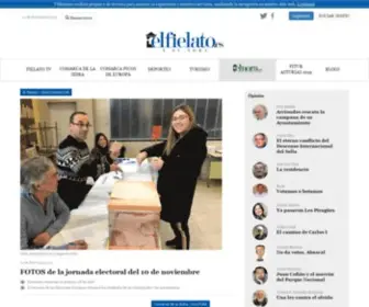 Elfielato.es(Periódico de información y noticias del oriente de Asturias) Screenshot