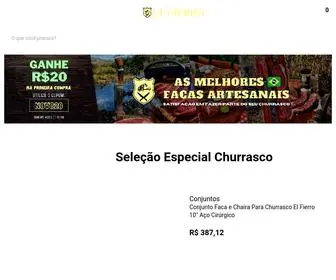 Elfierro.com(Facas El Fierro) Screenshot