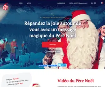 Elfisanta.fr(La lettre du pere Noël) Screenshot