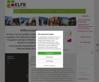 ELFK.de(Startseite) Screenshot