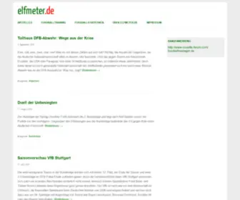 Elfmeter.de(Fußball) Screenshot