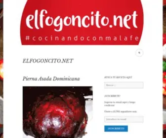 Elfogoncito.net(Cocina) Screenshot