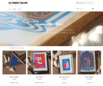 Elfondotaller.com(Taller de arte y enmarcado) Screenshot