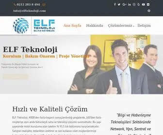 Elfteknoloji.com(ELF Teknoloji Bili) Screenshot