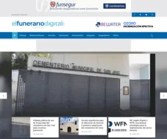 Elfunerariodigital.com(Noticias del sector funerario) Screenshot