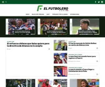 Elfutbolero.com.pe(El Futbolero Perú) Screenshot