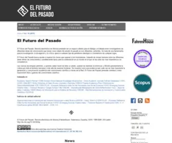 Elfuturodelpasado.com(El Futuro del Pasado) Screenshot