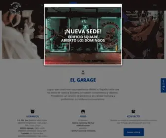 Elgaragebarbershop.com(Bienvenidos a El Garage Barber Shop) Screenshot